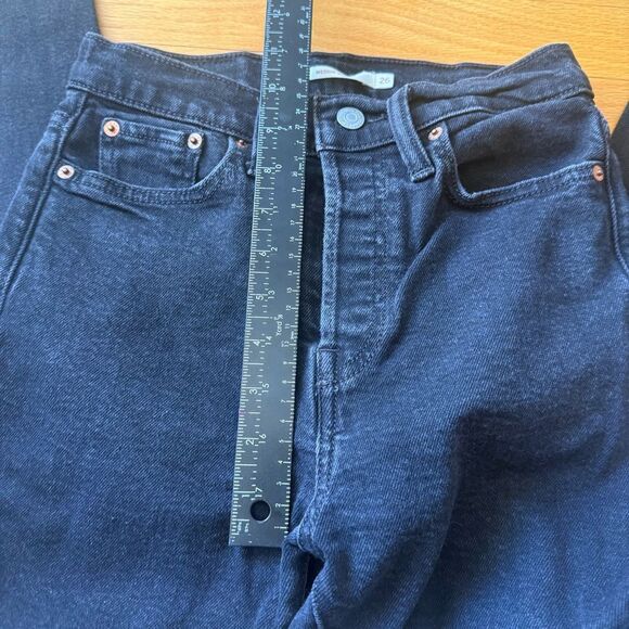 Black Levi Strauss & Co Wedgie Skinny Jeans - Picture 2 of 6